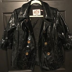 Juicy Couture Patent Leather Jacket